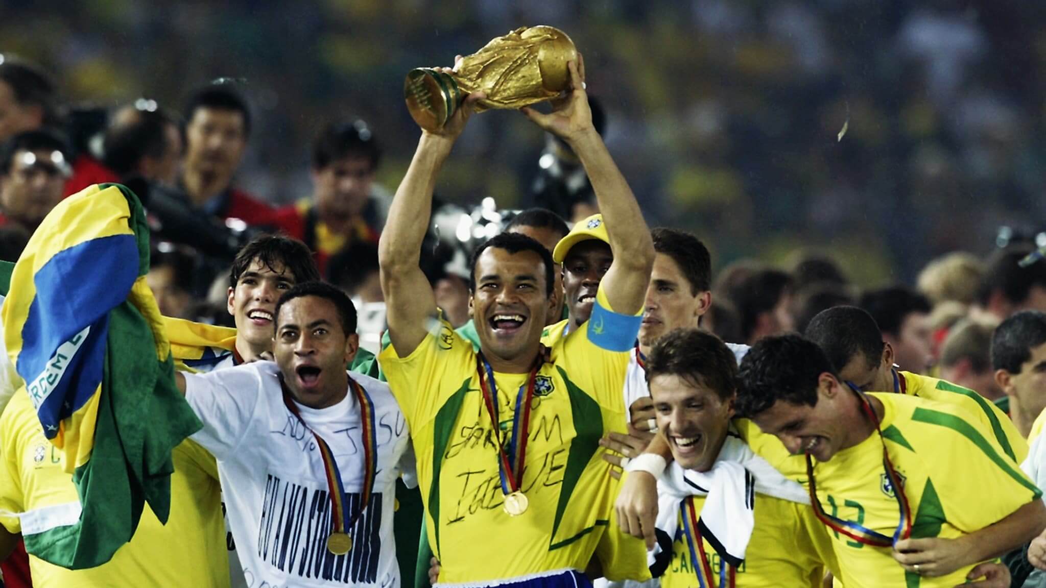 Бразилия печели Световното по футбол през 2002 г.